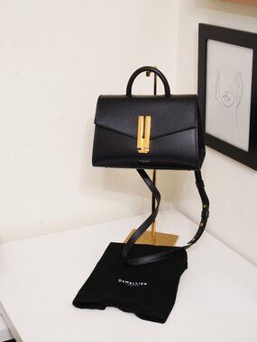 DEMELLIER Midi Montreal Bag in Black color